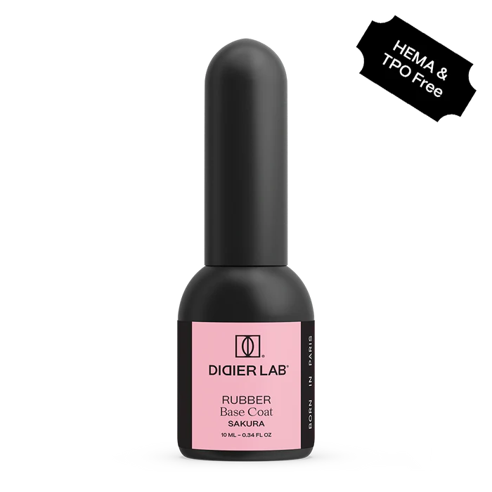 Rubber base coat - Sakura - Libre de HEMA y TPO | Didier Lab - 10ml