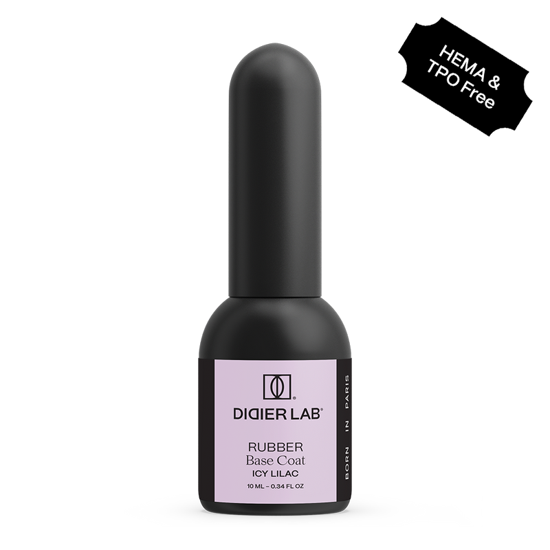 Rubber base coat - icy lilac | Didier Lab - 10ml