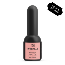 Rubber base coat - Japanese pink | Didier Lab - 10ml