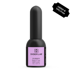 Rubber base coat - Soft lilac | Didier Lab - 10ml