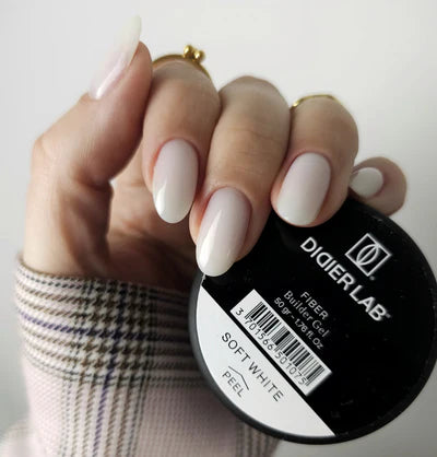 Fiber Builder Gel - Soft white - Libre de HEMA y TPO | Didier Lab - 50gr