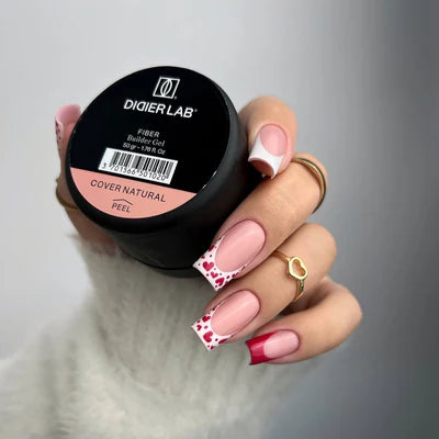 Fiber Builder Gel - Cover natural - Libre de HEMA y TPO | Didier Lab - 50gr