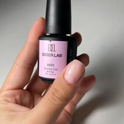 Gel constructor en Botella BBIO - Milky Pink - Libre de HEMA y TPO | Didier Lab - 15ml