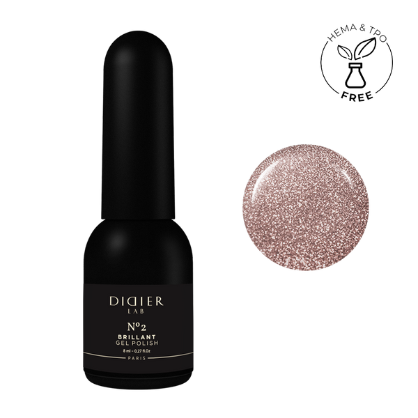 Esmalte semipermanente Brillant - No2 | Didier Lab - 8ml