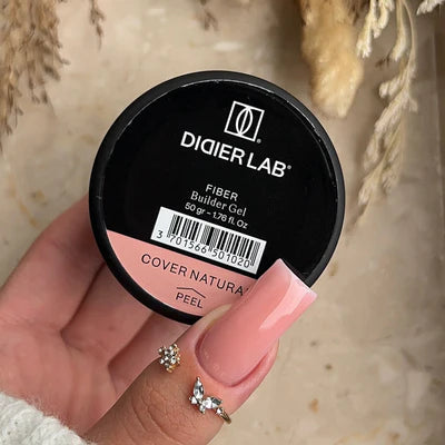 Fiber Builder Gel - Cover natural - Libre de HEMA y TPO | Didier Lab - 50gr