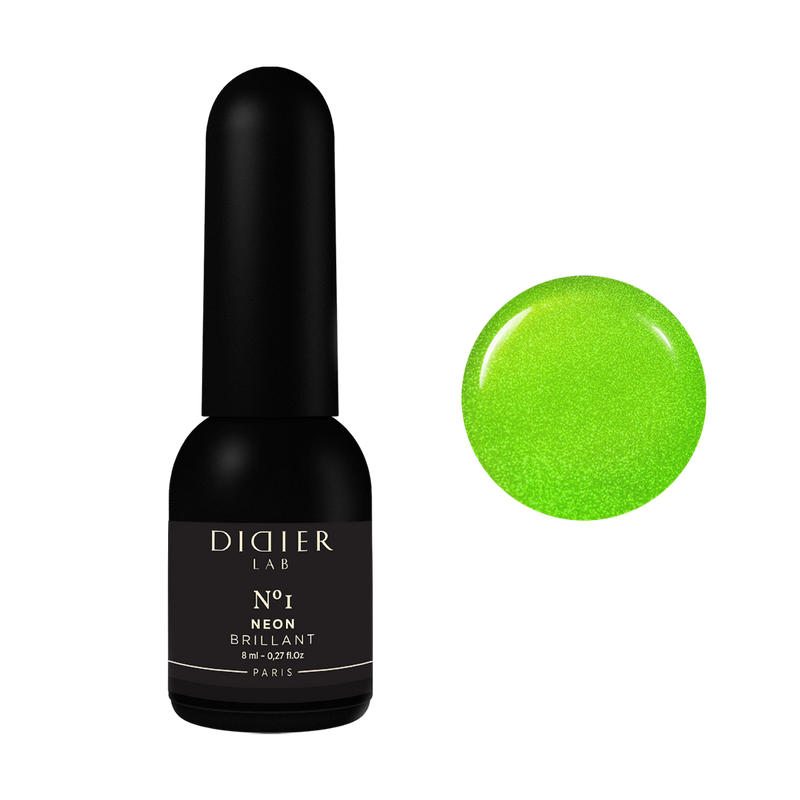 Gel polish "Didier Lab", Brillant NEON, No1, 8ml