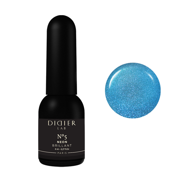 Gel polish "Didier Lab", Brillant NEON, No5, 8ml