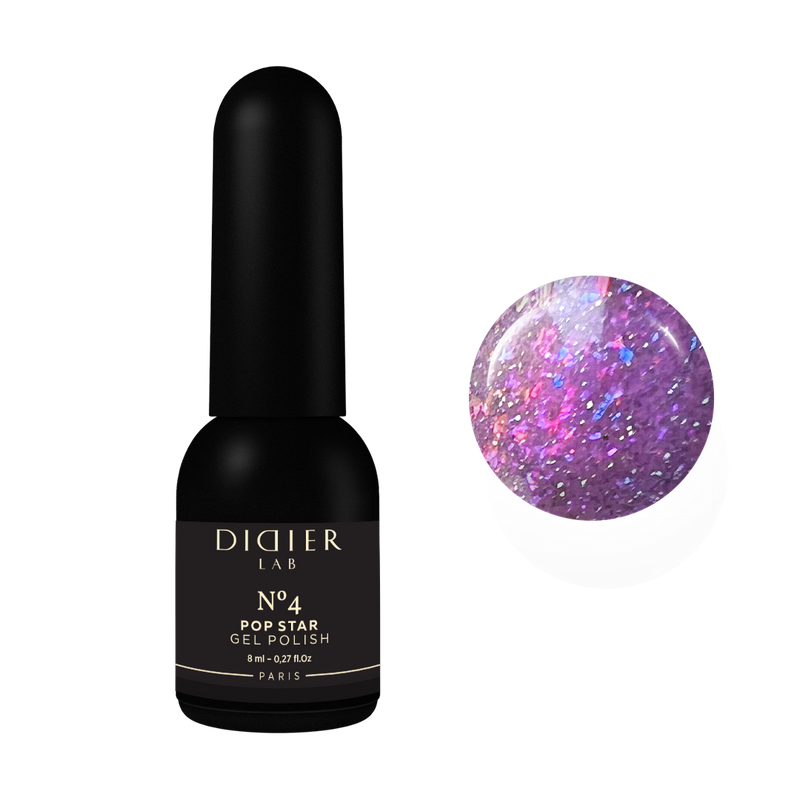 Esmalte semipermanente Pop Star - No4 | Didier Lab - 8ml