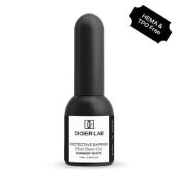 Fiber Base gel - Shimmer White - Libre de HEMA y TPO | Didier Lab - 10ml