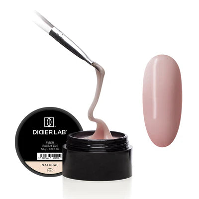 Fiber Builder Gel - Natural - Libre de HEMA y TPO | Didier Lab - 50gr