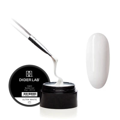 Fiber Builder Gel - Ultra white - Libre de HEMA y TPO | Didier Lab - 50gr