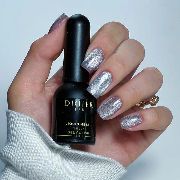 Liquid Metal - Silver (Paso 1 para esmaltado Vitra Gel) | Didier Lab - 10ml