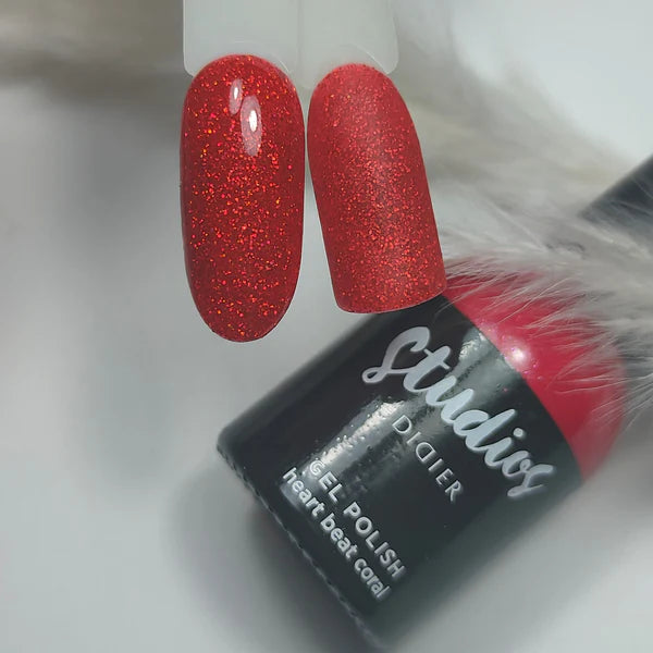 Esmalte semipermanente Studios -  Heart beat coral - Libre de HEMA y TPO | Didier Lab -  8ml