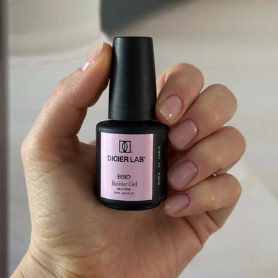 Gel constructor en Botella BBIO - Milky Pink - Libre de HEMA y TPO | Didier Lab - 15ml