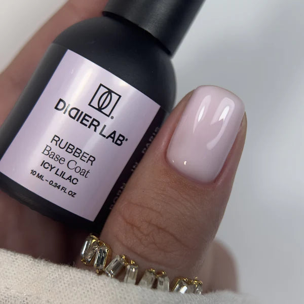 Rubber base coat - icy lilac | Didier Lab - 10ml