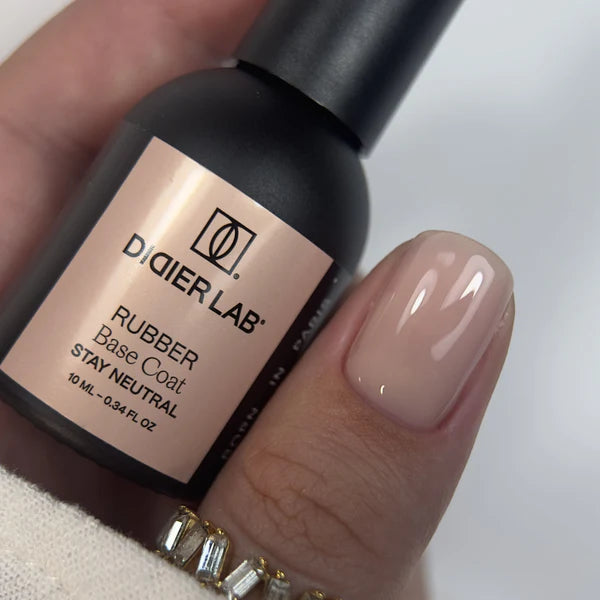 Rubber base coat - Stay neutral | Didier Lab - 10ml