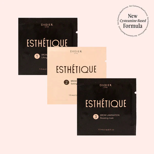 Kit Laminación para cejas -Esthétique | Didier Lab - 3x10 psc.x1,5 ml