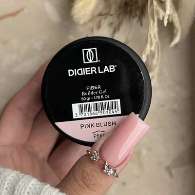 Fiber Builder Gel - Pink Blush - Libre de HEMA y TPO | Didier Lab - 50gr