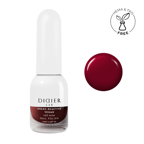 Esmalte vegano - Red wine | Didier Lab - 10ml
