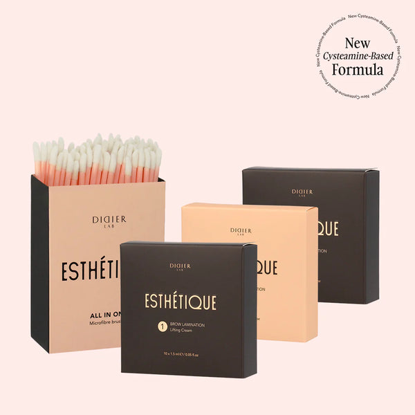 Kit de profesional de Laminación de cejas + Cepillos de Microfibra - Esthétique | Didier Lab