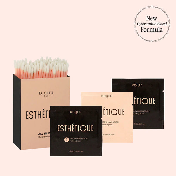Kit de inicio Laminación de cejas + Cepillos de Microfibra - Esthétique vol. 2 | Didier Lab