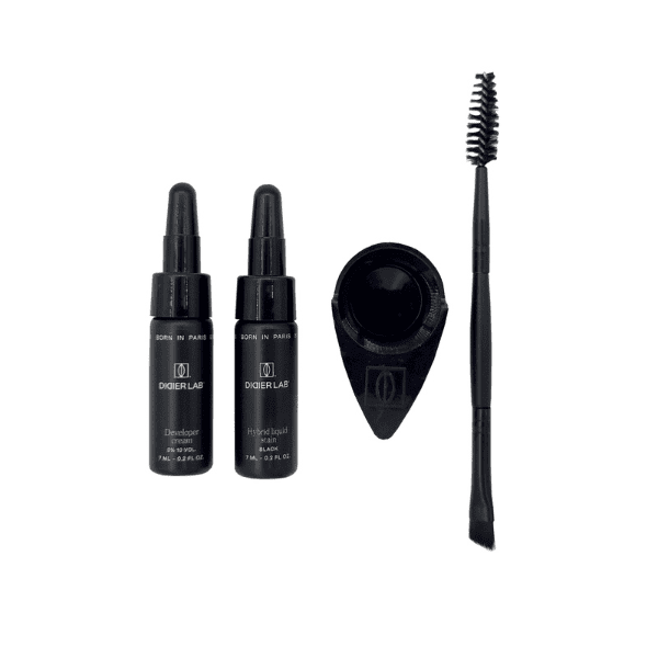 Tinte híbrido líquido: kit de tinte nutritivo para cejas y pestañas - 2x7ml - Esthétique | Didier Lab