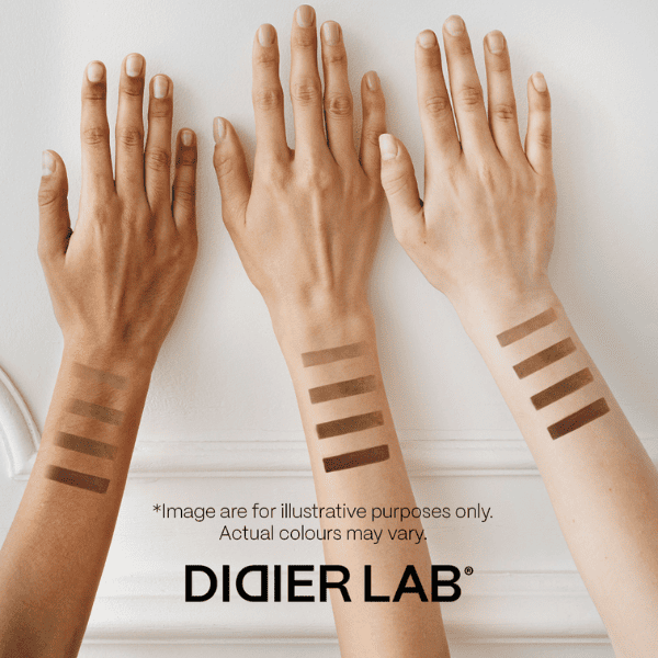 Tinte híbrido líquido: kit de tinte nutritivo para cejas y pestañas - 2x7ml - Esthétique | Didier Lab