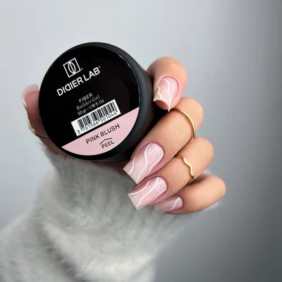 Fiber Builder Gel - Pink Blush - Libre de HEMA y TPO | Didier Lab - 50gr