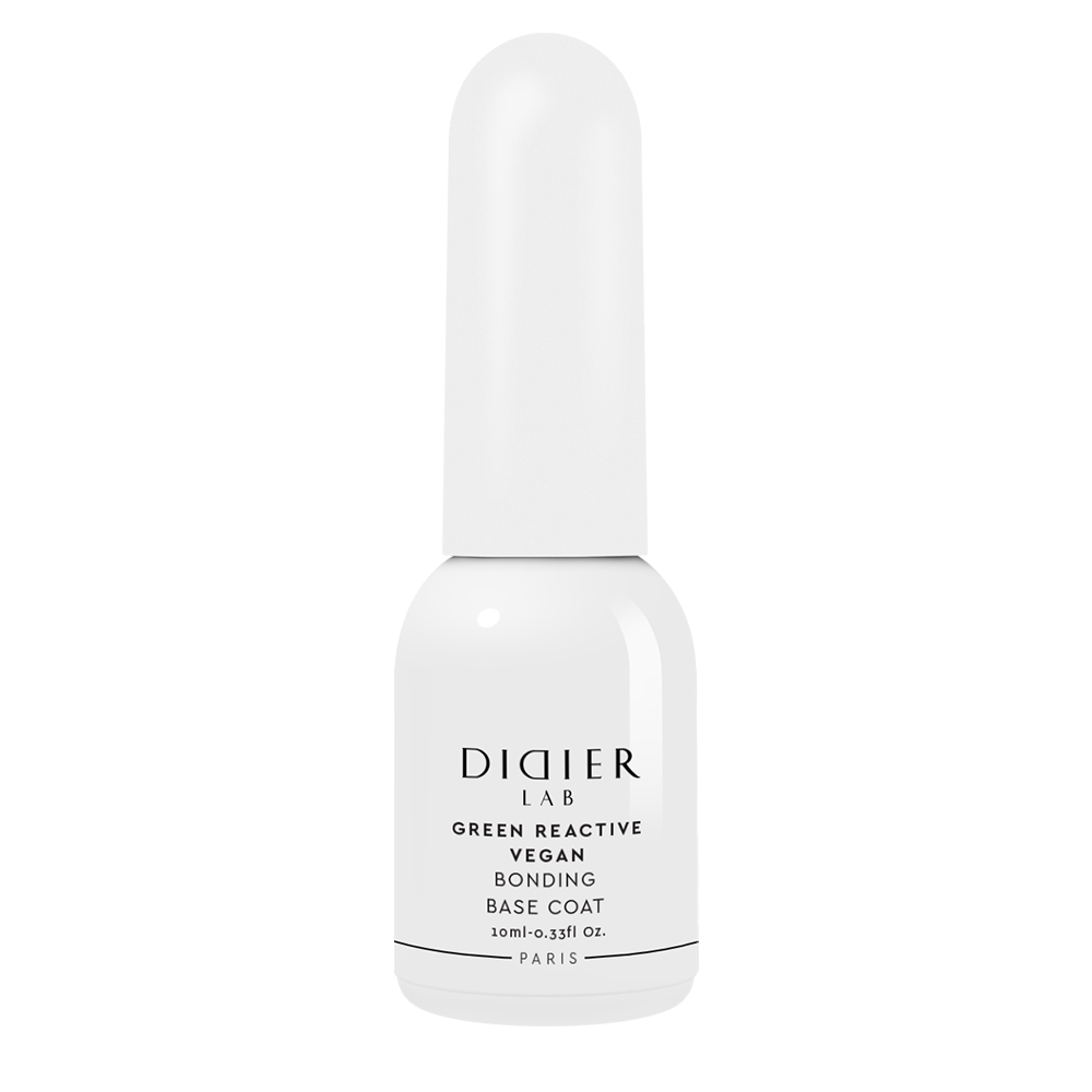 Green reactive, vegan bonding base coat 