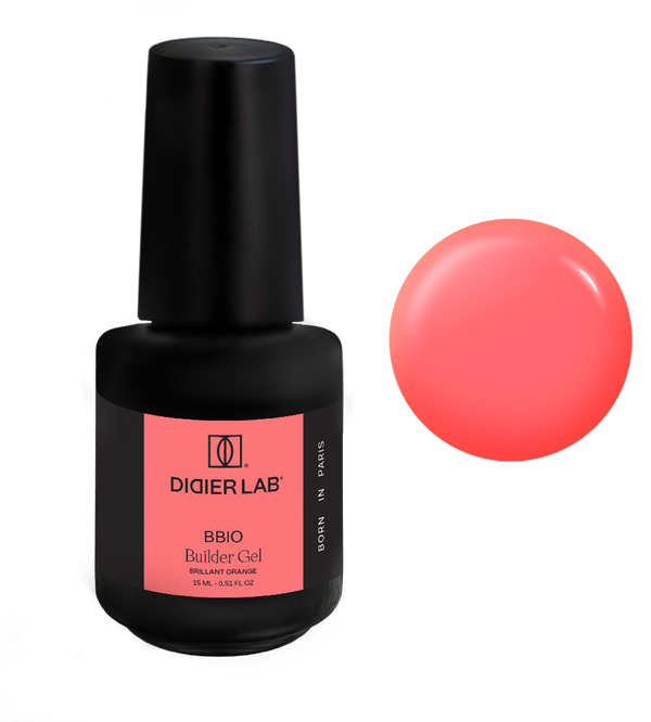 Gel constructor en Botella BBIO Iconic - Brillant Orange | Didier Lab - 15ml