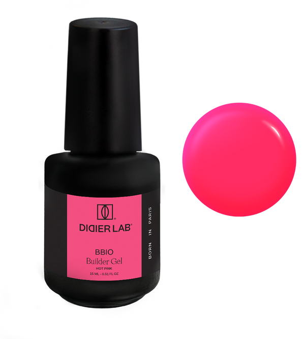 Gel constructor en Botella BBIO Iconic - Hot Pink | Didier Lab - 15ml