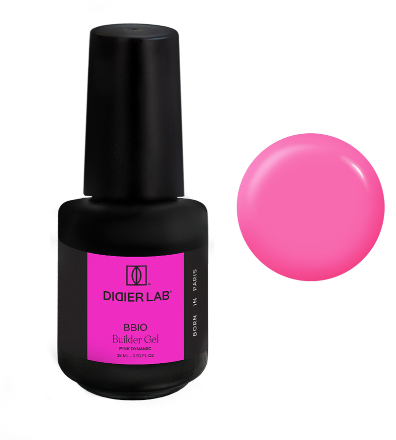 Gel constructor en Botella BBIO Iconic - Pink Dynamic | Didier Lab - 15ml