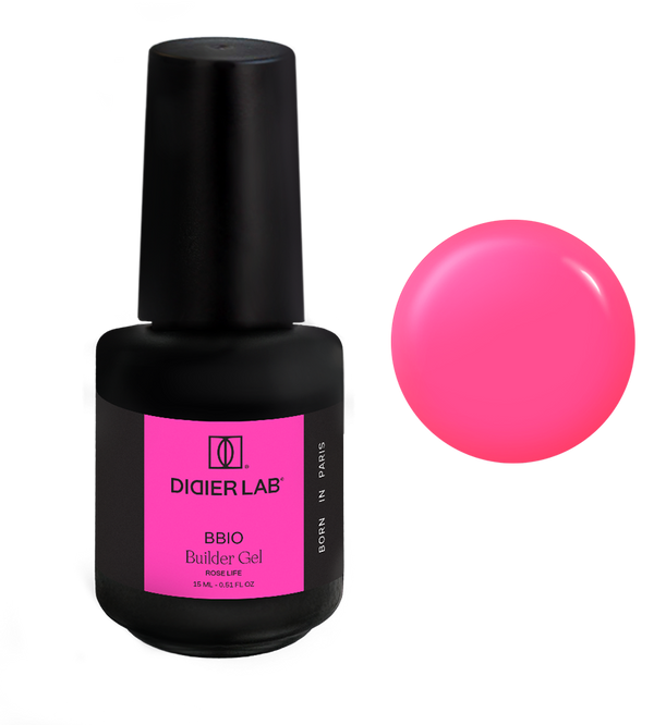 Gel constructor en Botella BBIO Iconic - Rose Life | Didier Lab - 15ml
