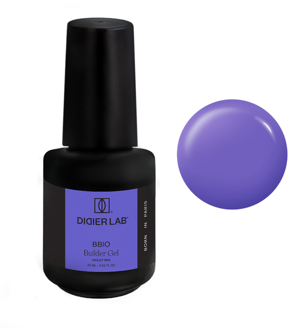 Gel constructor en Botella BBIO Iconic - Violet Iris | Didier Lab - 15ml