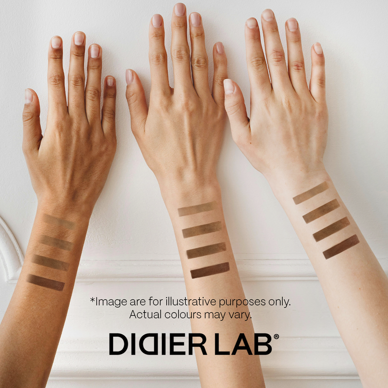 Tinte líquido híbrido: kit de tinte nutritivo para cejas y pestañas - 2x7ml - Esthétique | Didier Lab