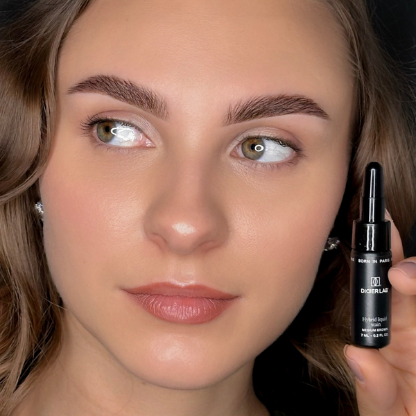 Tinte líquido híbrido: kit de tinte nutritivo para cejas y pestañas - 2x7ml - Esthétique | Didier Lab