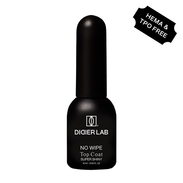 Top Coat - Super Shiny - No Wipe - Libre de Hema y TPO | Didier Lab - 10 ml
