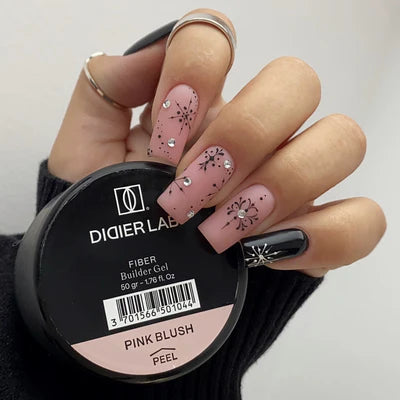 Fiber Builder Gel - Pink Blush - Libre de HEMA y TPO | Didier Lab - 50gr