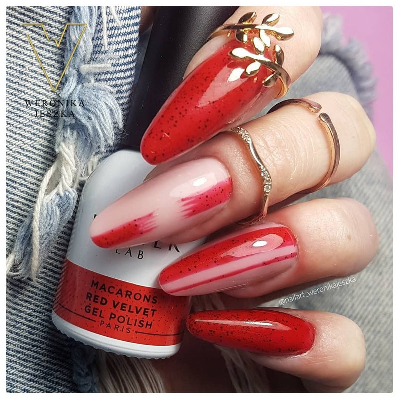Esmalte semipermanente Macarons - Red Velvet | Didier Lab - 10ml