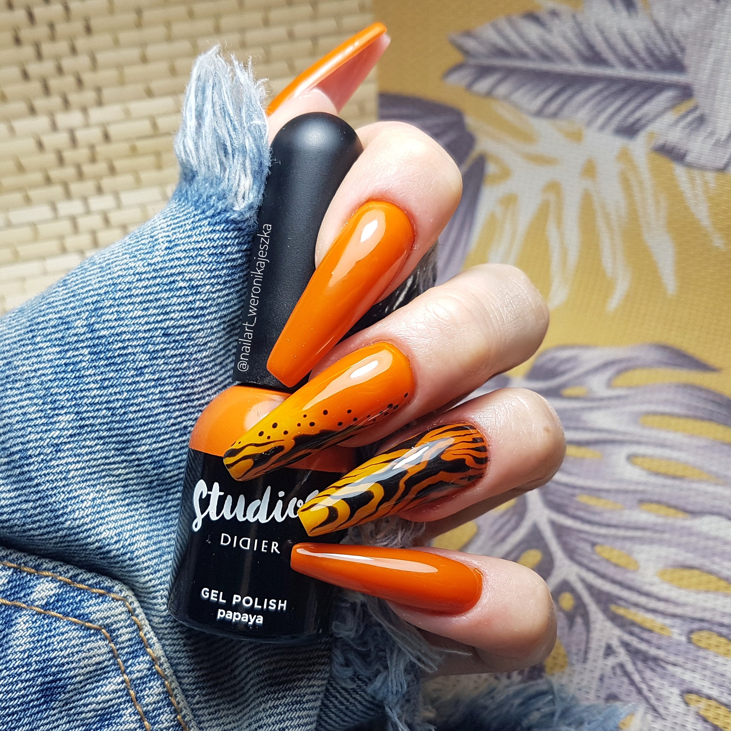 Gel polish Studios, papaya, 8ml