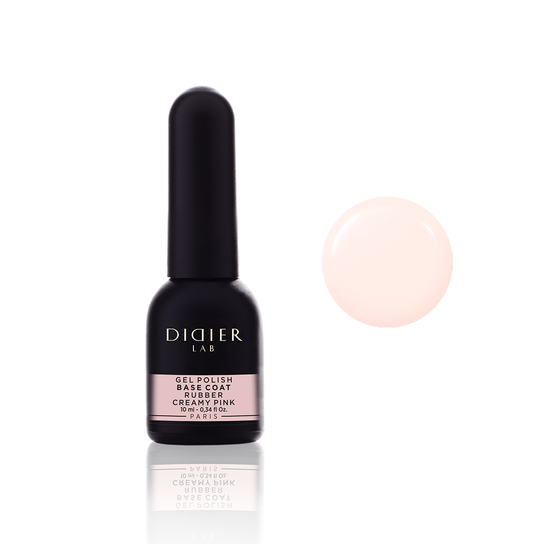 Rubber base coat, creamy pink , 10ml