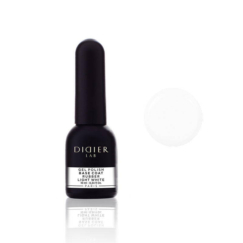 Rubber base coat - Light white | Didier Lab - 10ml