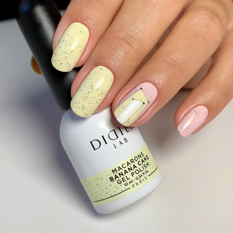 Esmalte semipermanente Macarons - Banana Cake | Didier Lab - 10ml