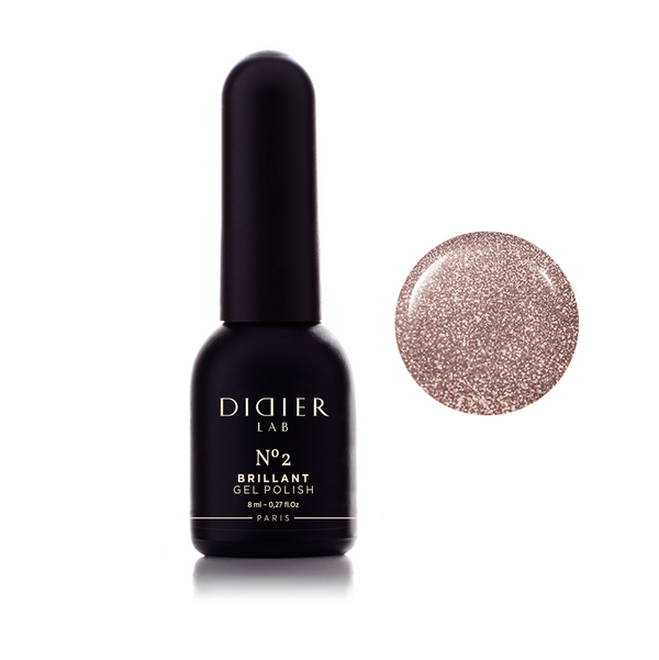 Gel polish "Didier Lab", Brillant, No2, 8ml