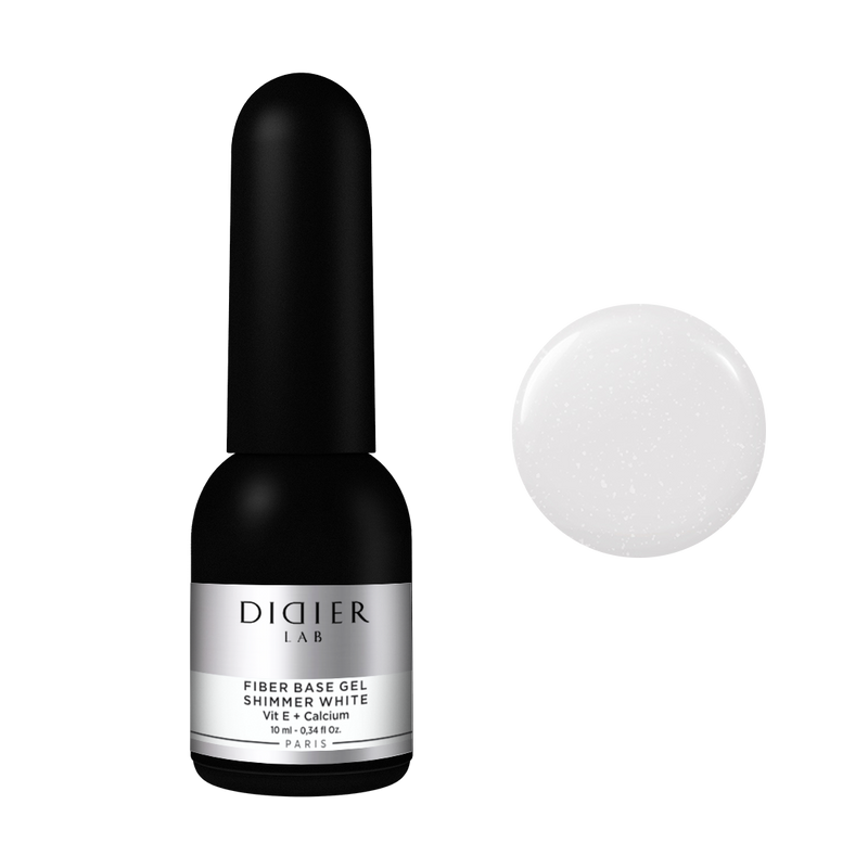 Fiber Base gel Didier Lab, Shimmer White 10ml