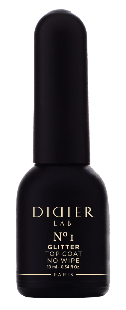 Glitter Top coat "Didier Lab", 10 ml