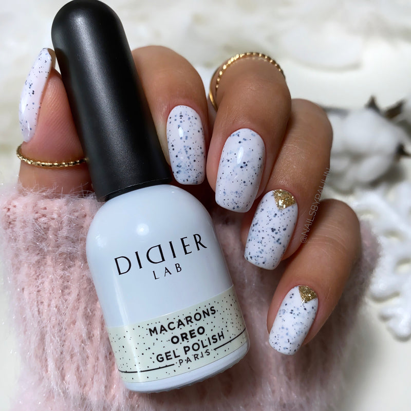 Macarons Gel Polish "Didier Lab" Oreo