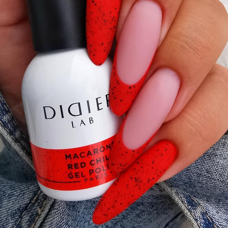 Macarons Gel Polish "Didier Lab" Red Chilli