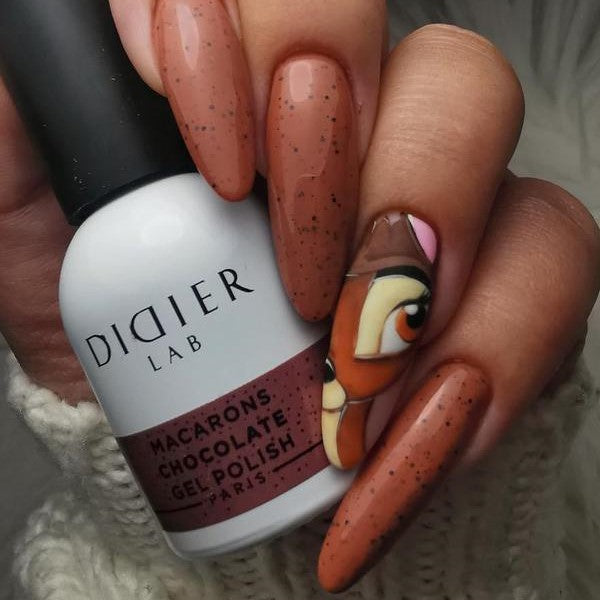 Macarons Gel Polish "Didier Lab" Chocolate