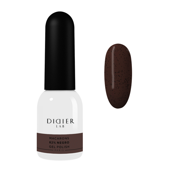 Gel polish "Didier Lab", Macarons,  82% Negro